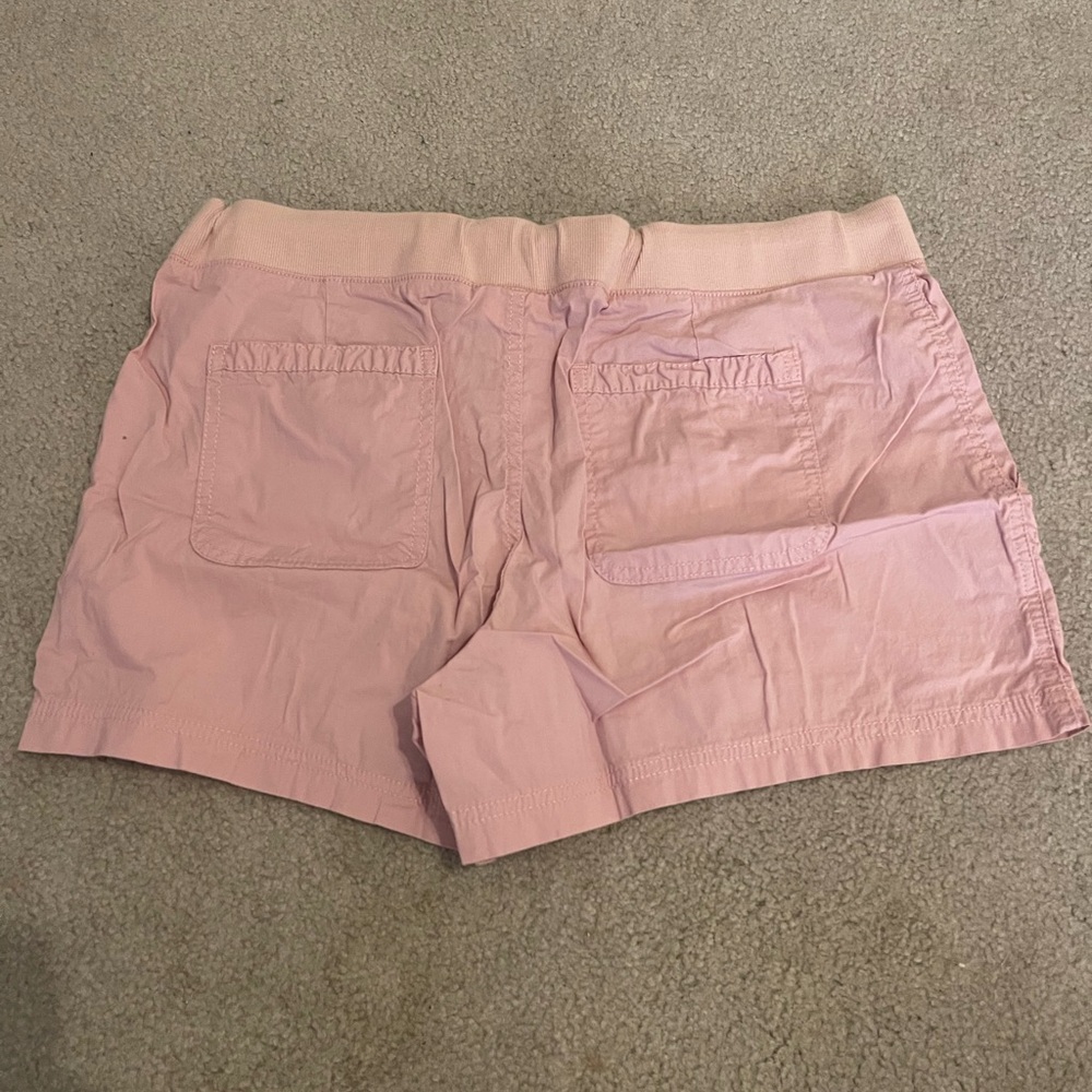 a.n.a Pink Cargo Shorts with Adjustable Drawstring - Picture 3 of 3